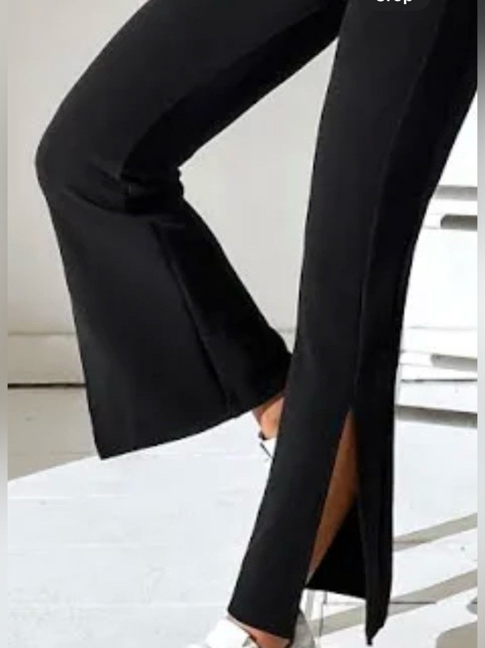 Banana Republic Wide-Leg Black Women's Trousers